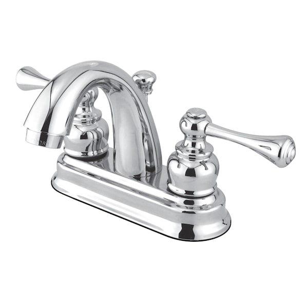 4" Centerset Bathroom Faucet, Chrome